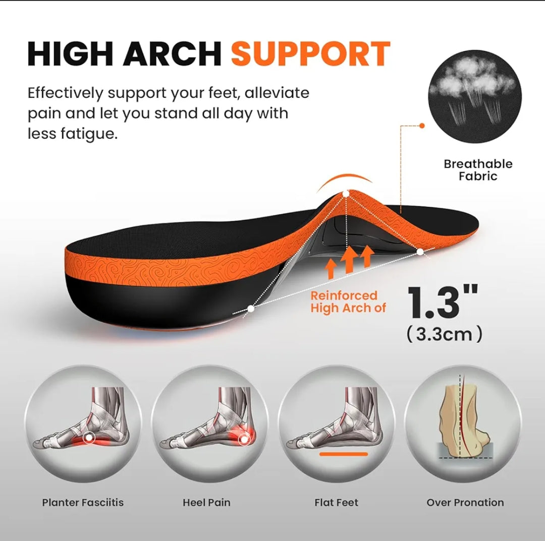 نعل داخلي داعم عالي التحمل / Orthotic insoles / Semellesrthopediques